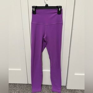 purple lululemon leggings